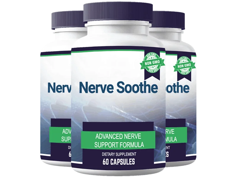 nerve soothe 3 bottles